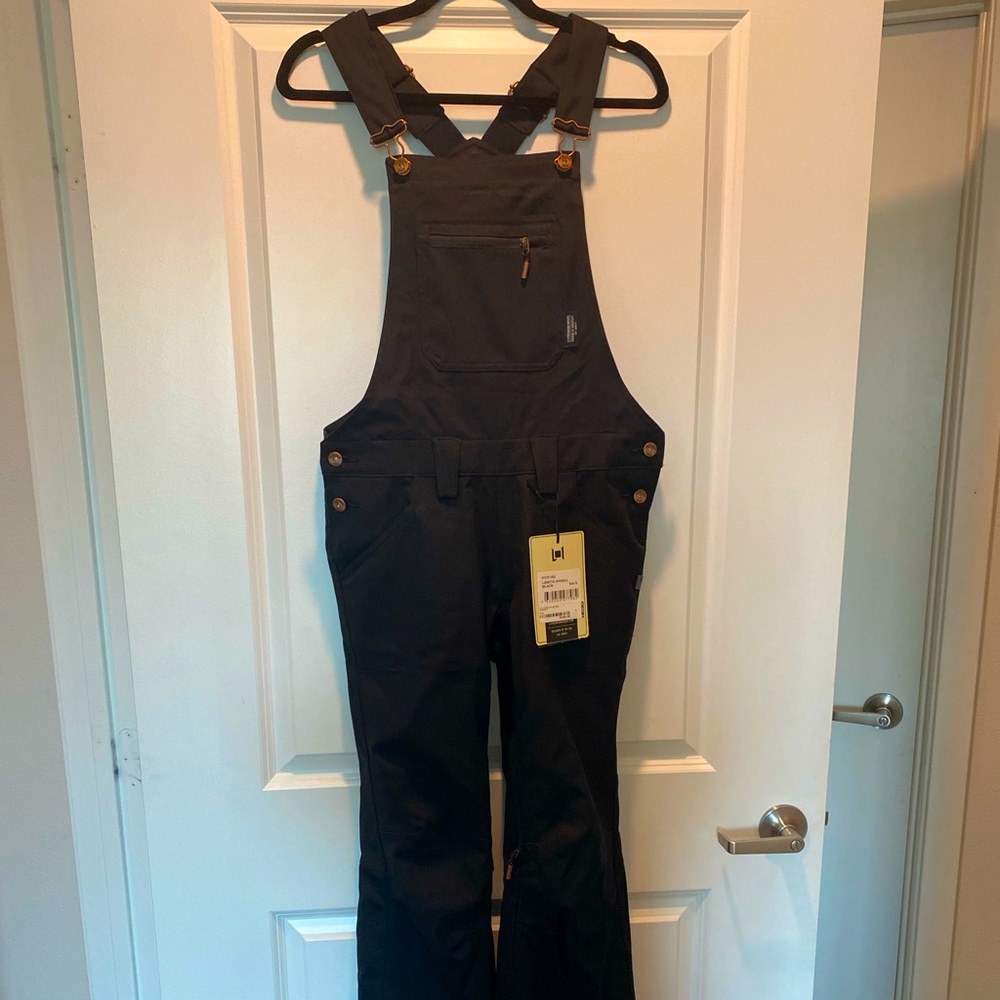 Black Snowboarding Bib